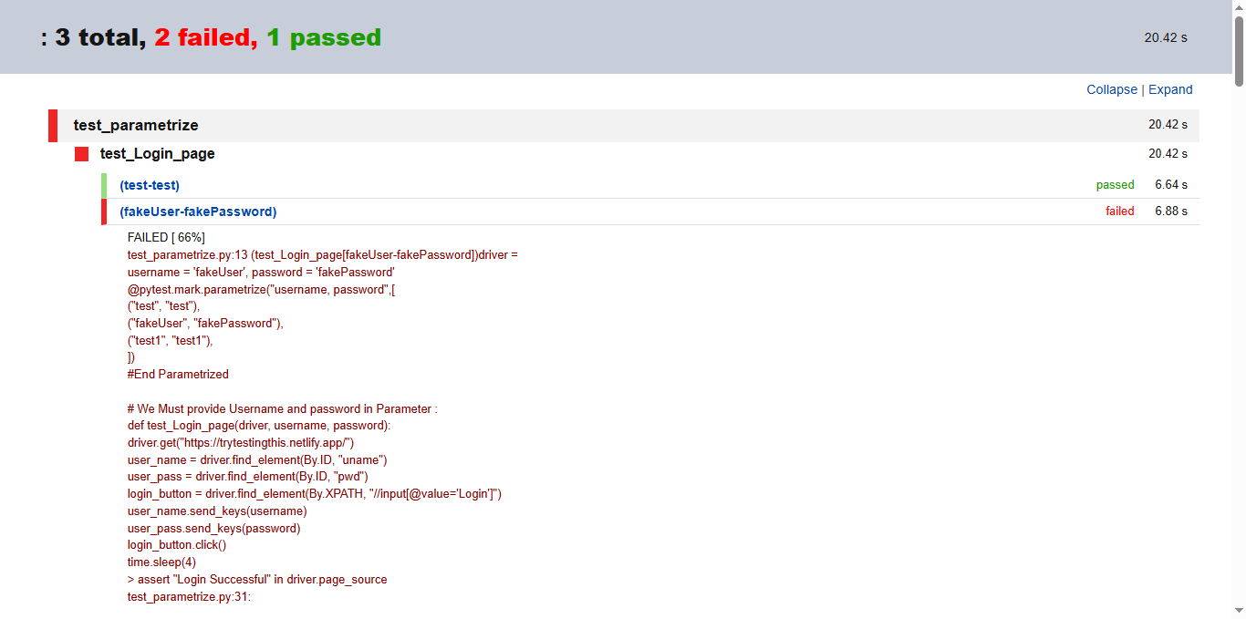 Testing Project